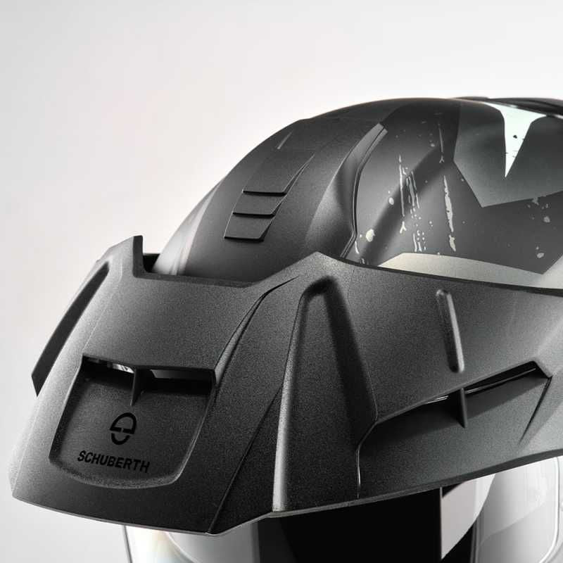 Schuberth E2 Explorer Black & Anthracite Adventure Flip Front Motorcycle Helmet - New for 2023/2024 - Averys Motorcycles