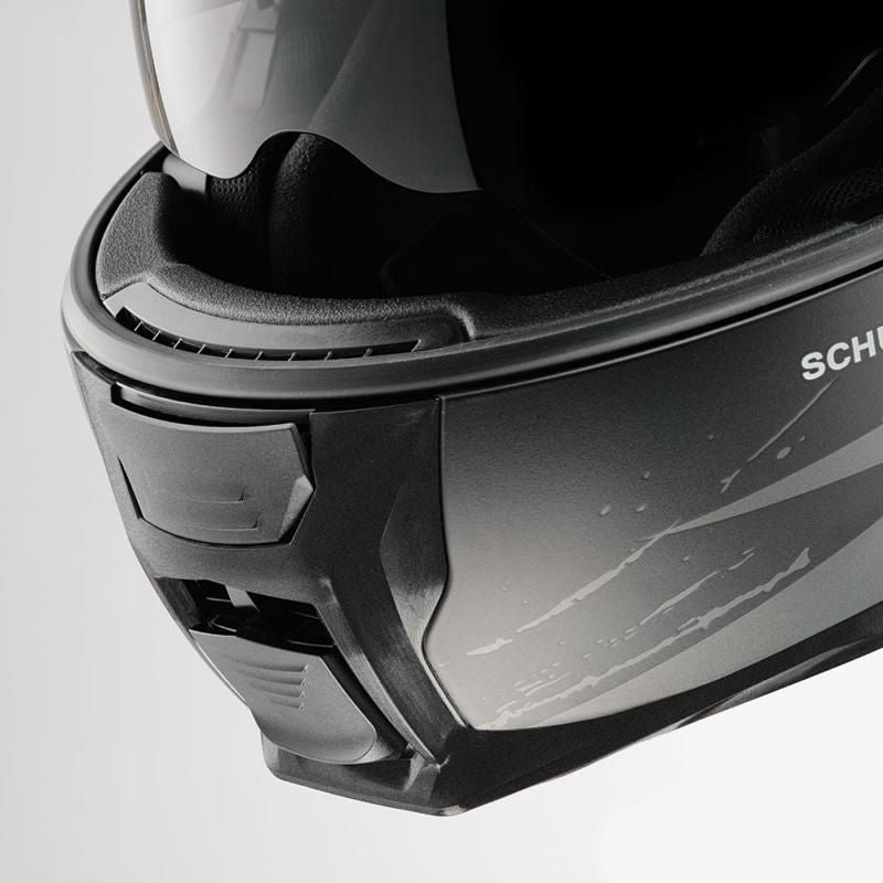 Schuberth E2 Explorer Black & Anthracite Adventure Flip Front Motorcycle Helmet - New for 2023/2024 - Averys Motorcycles