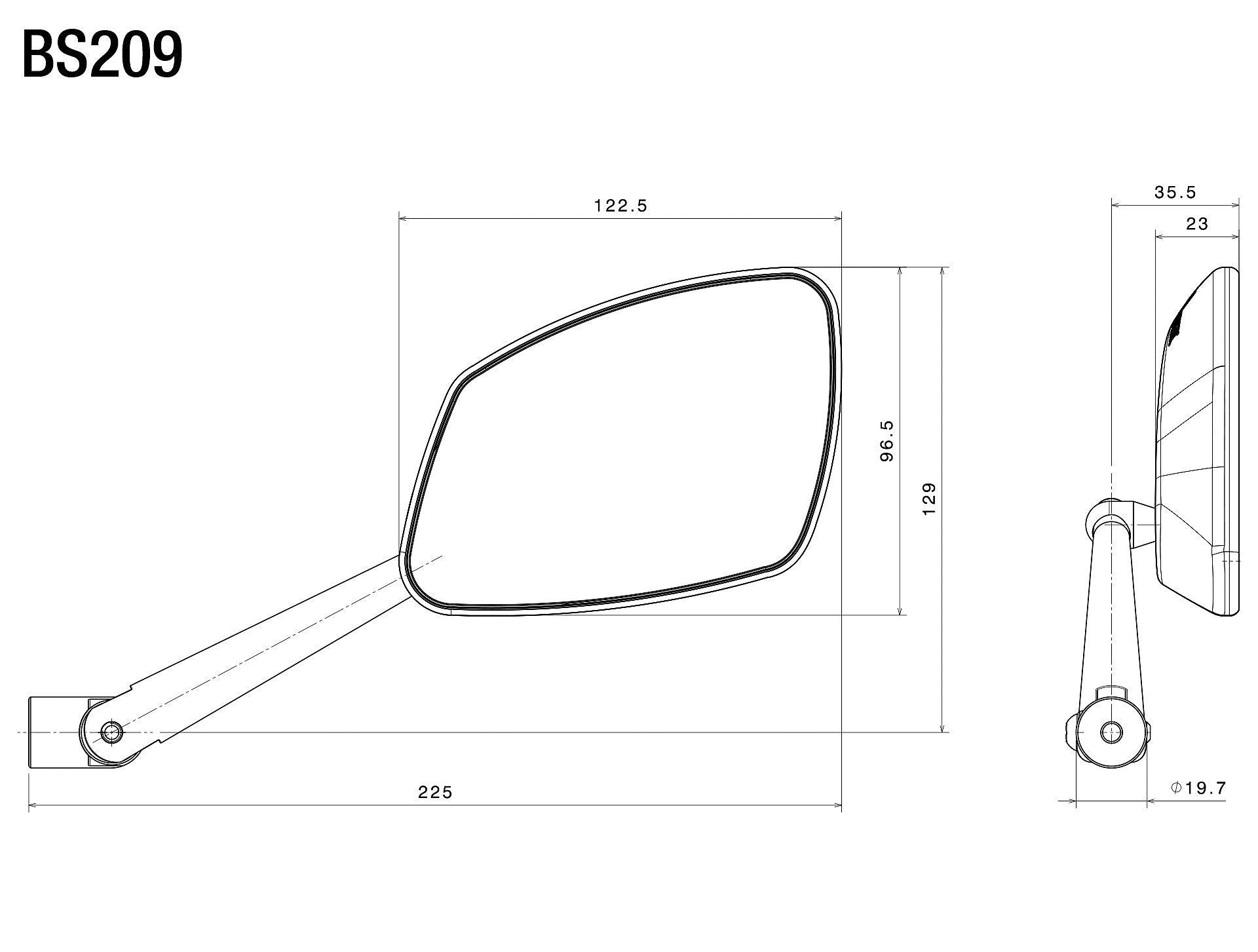 4D Mirror - Averys Motorcycles